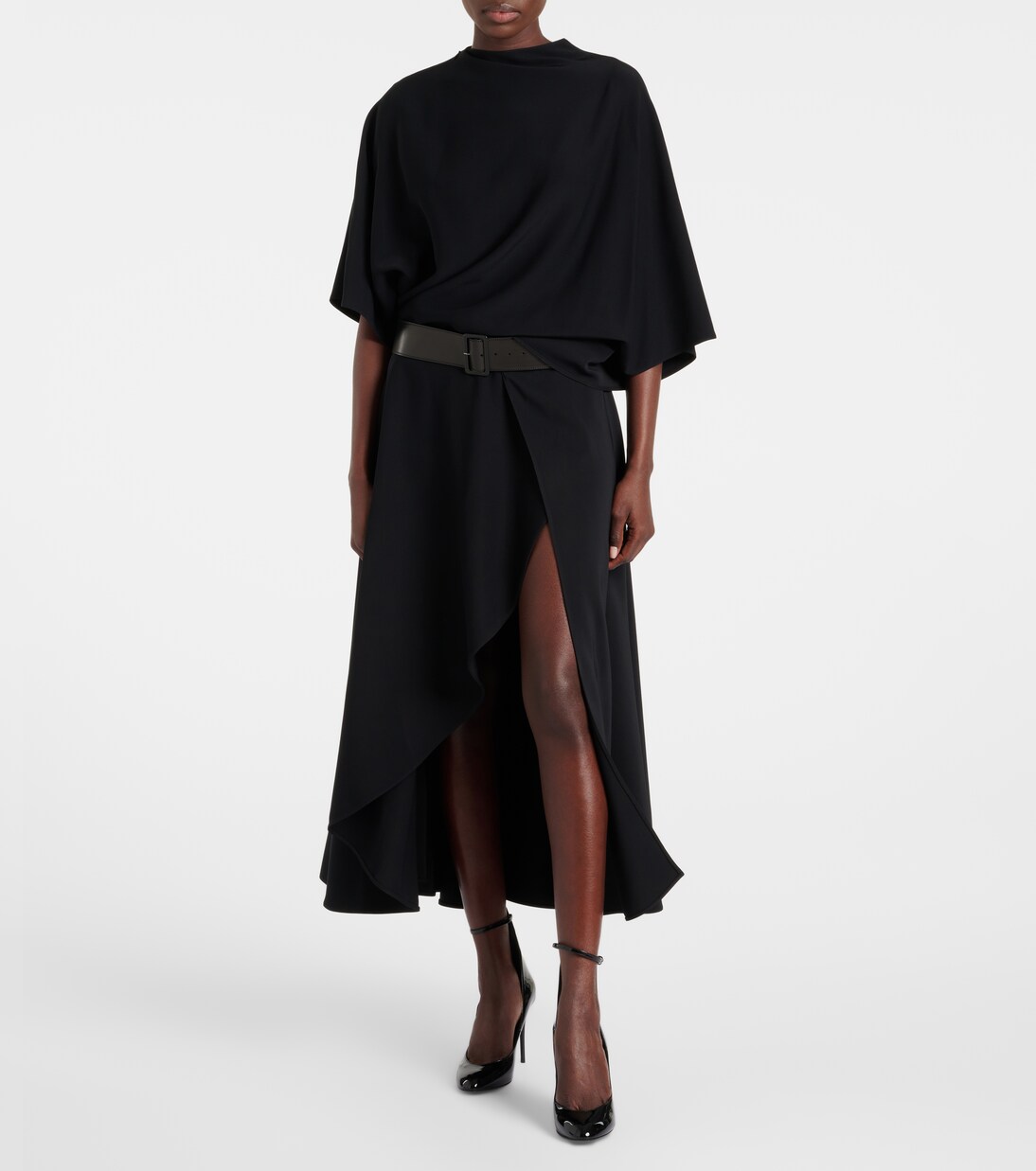 MDS Women Lemina Belted Dress - Dark Brown - Bognor Regis