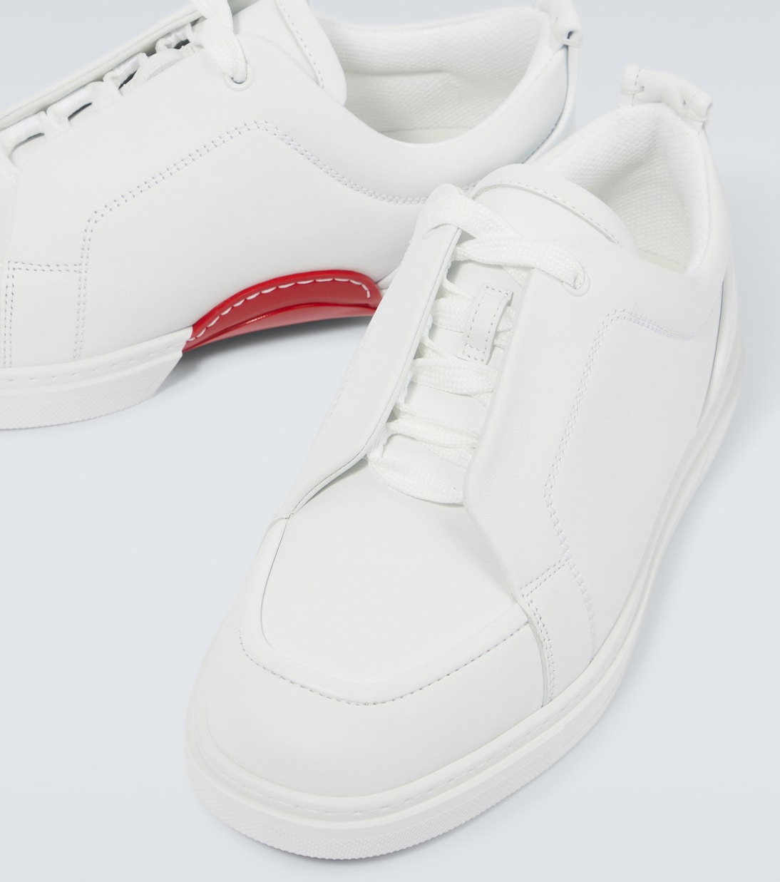 louboutin white sneakers