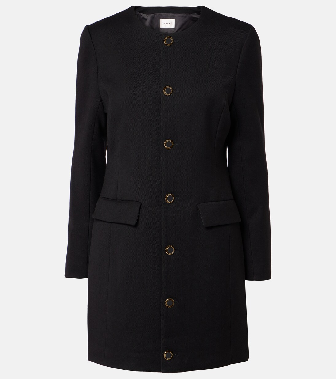 twill jacket / BLACK