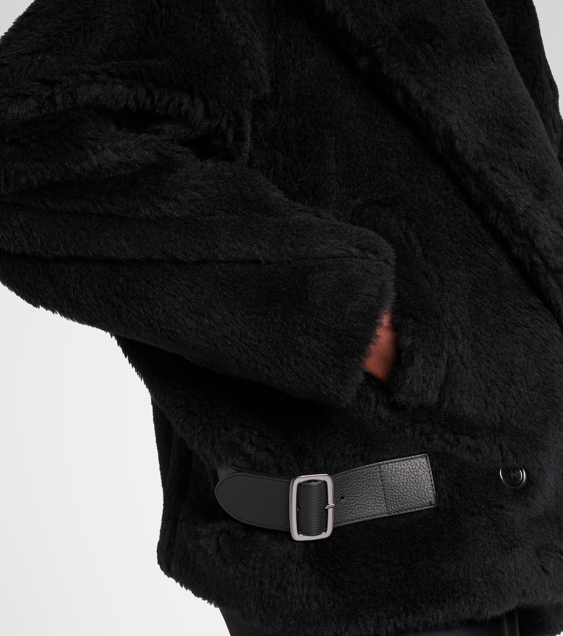 MAX MARA 25S TEDDY SHORT JACKET 077