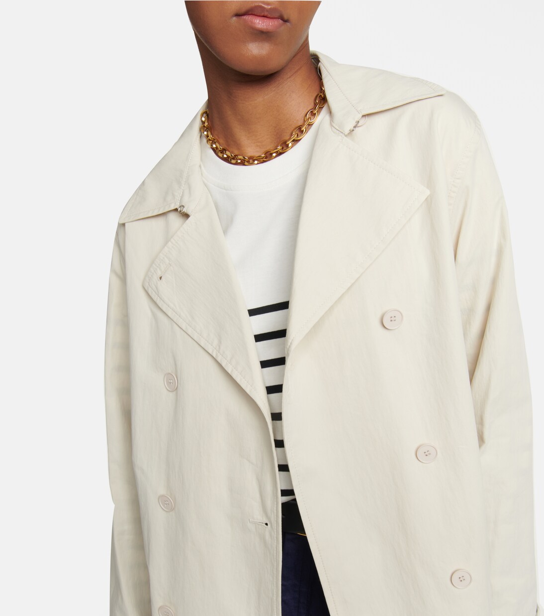 Trenchcoat Irene in Nude - A P C | Mytheresa 