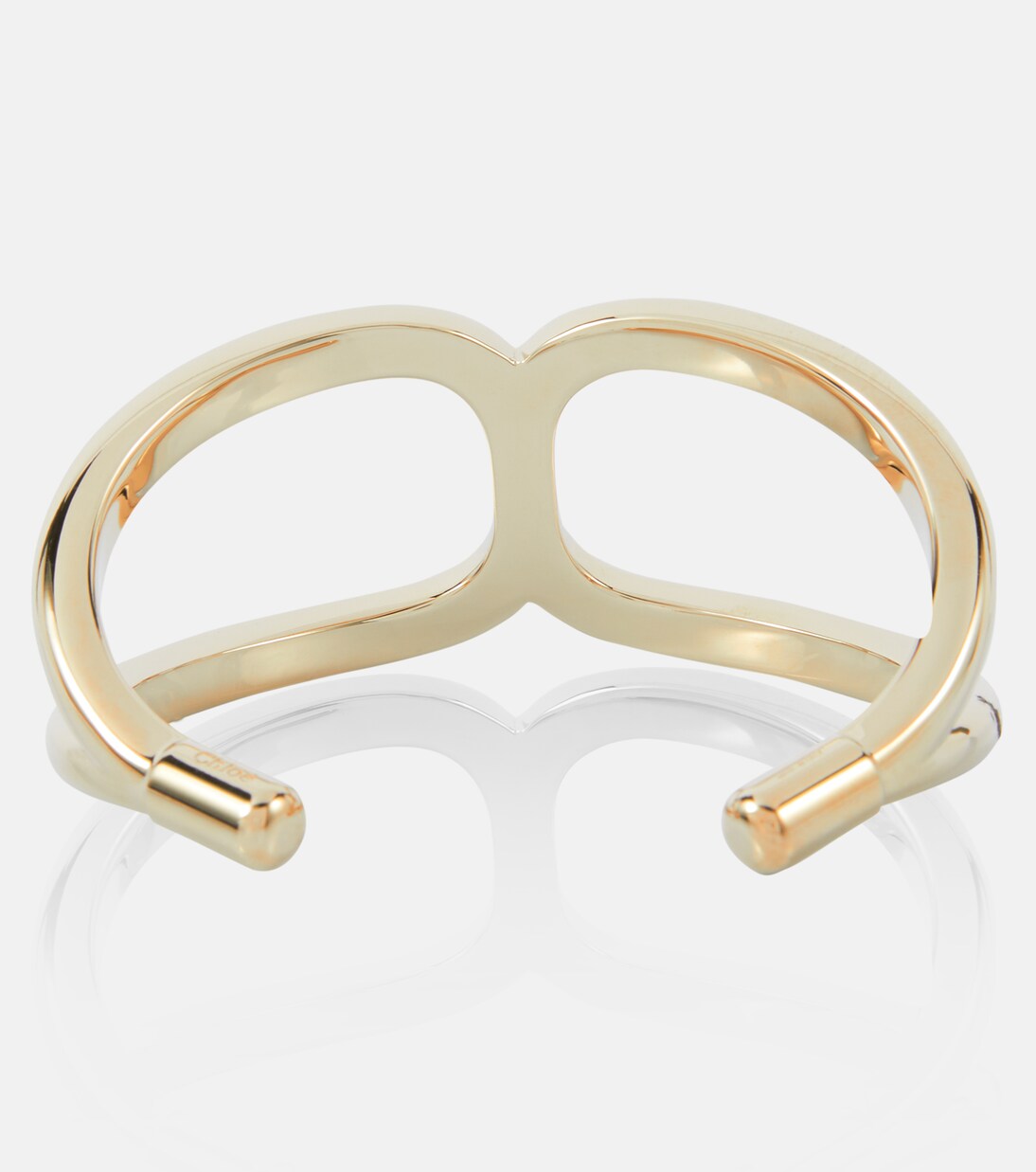 Cuff bracelet in gold - Chloe | Mytheresa