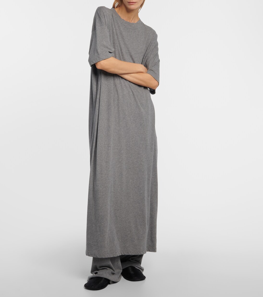 Jogginghose Lanuit aus Baumwolle in Grau - The Row | Mytheresa