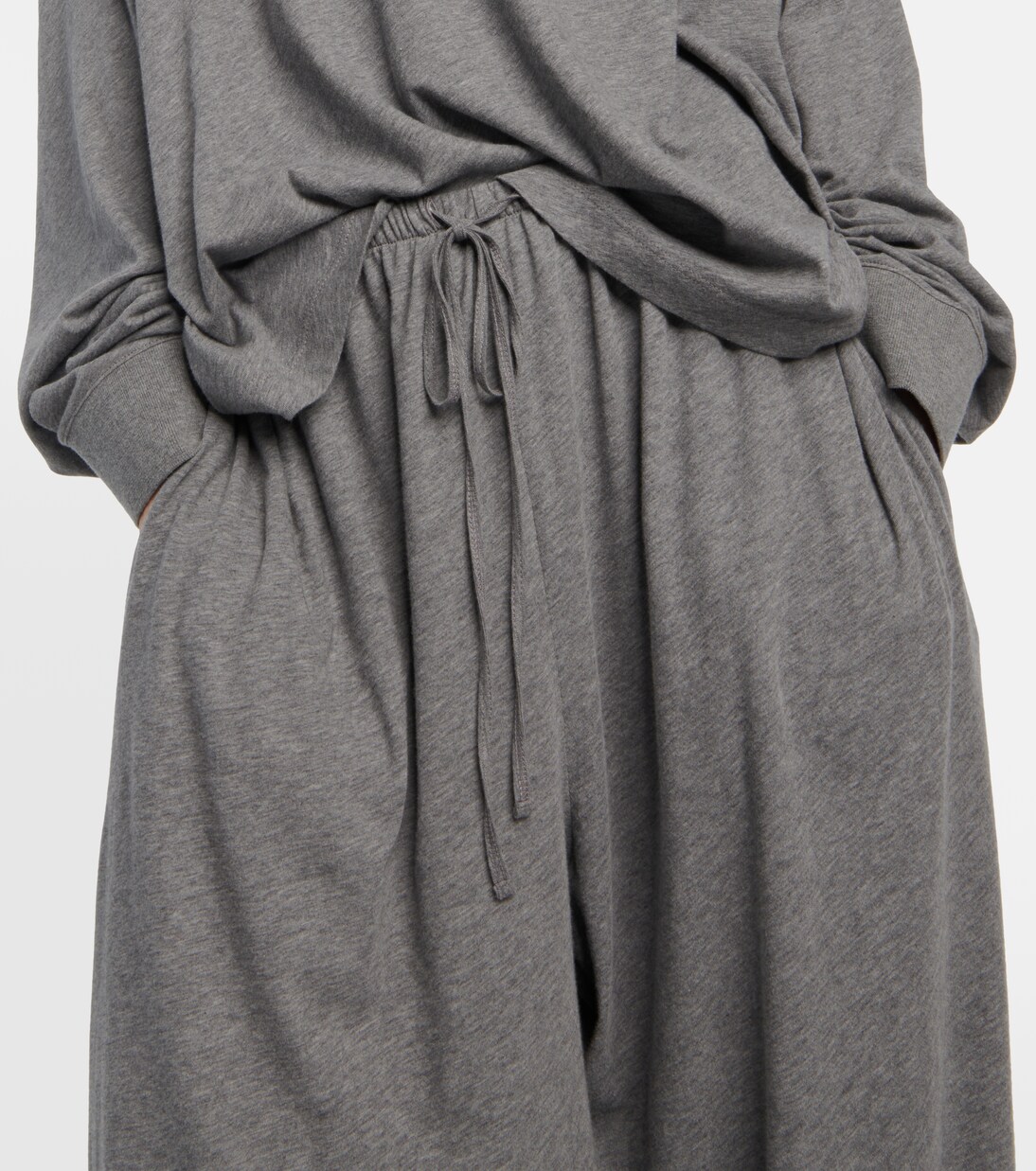 Jogginghose Lanuit aus Baumwolle in Grau - The Row | Mytheresa