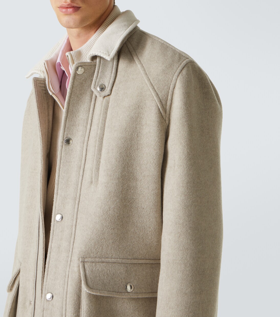 Brunello Cucinelli Beige Tailored Jackets main image 1