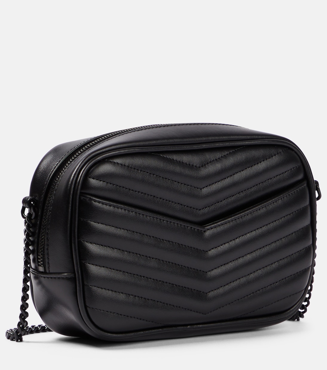 Sac à bandoulière Lou Mini en cuir matelassé | Saint Laurent