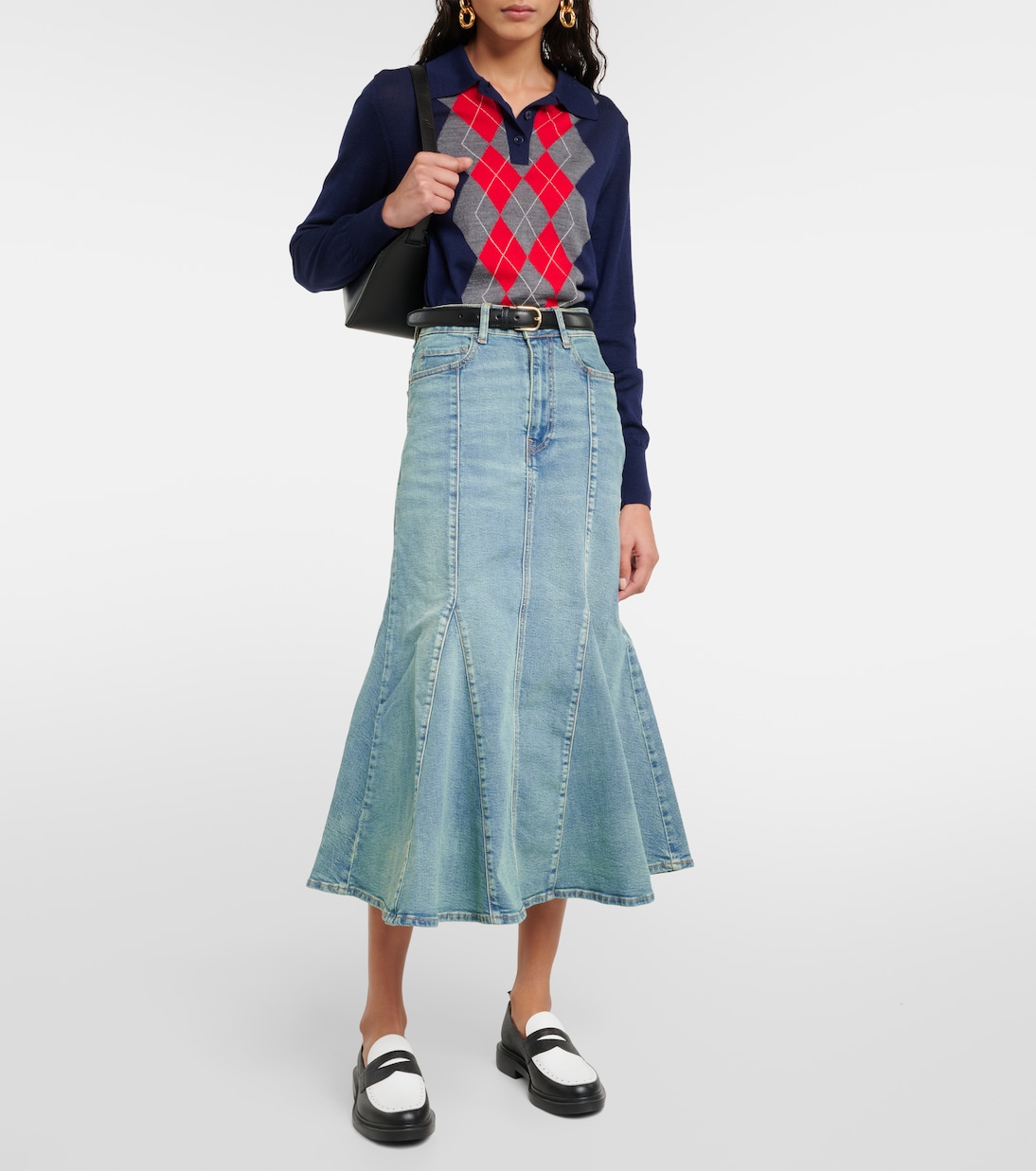 Jeansrock in Blau - Ganni | Mytheresa