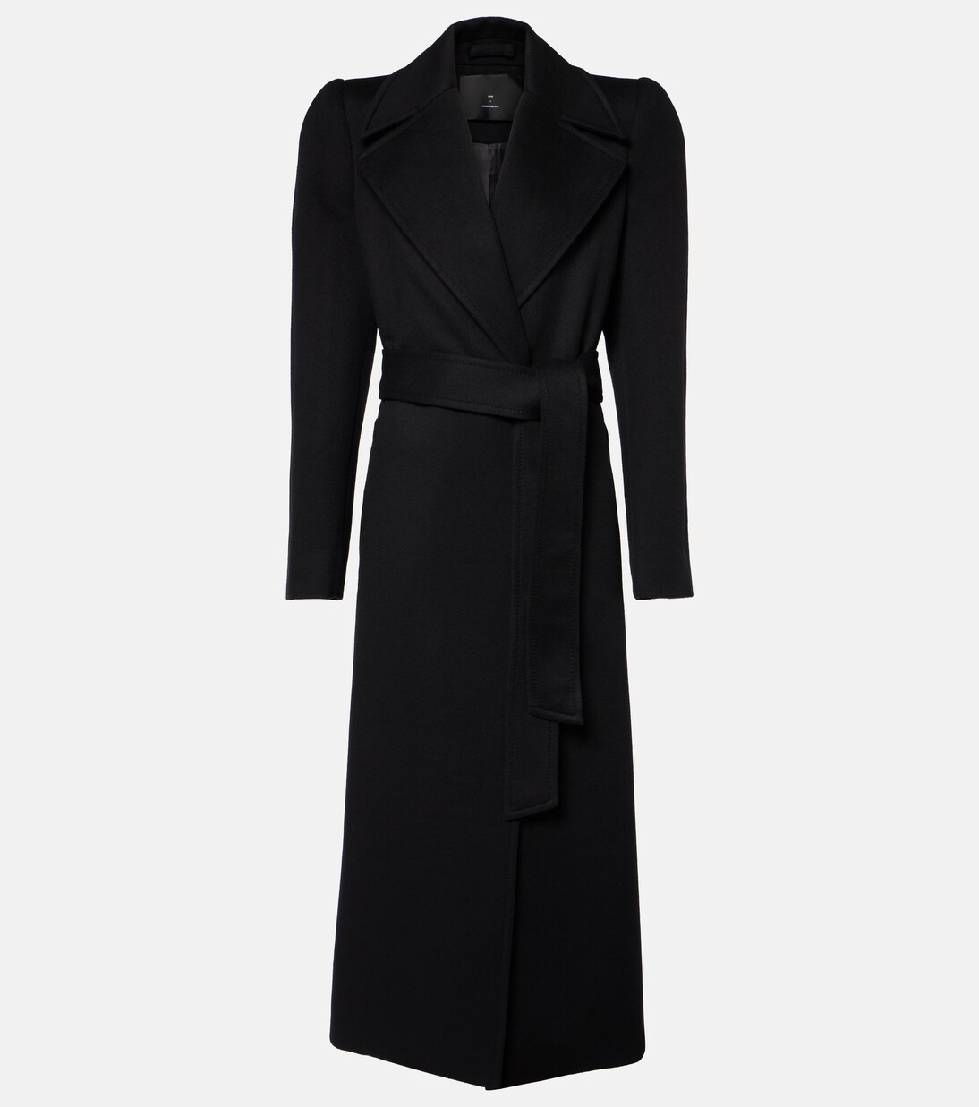 RHW wool coat in black Wardrobe NYC Mytheresa