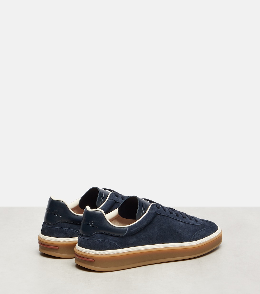 Tennis Walk suede sneakers in blue - Loro Piana | Mytheresa