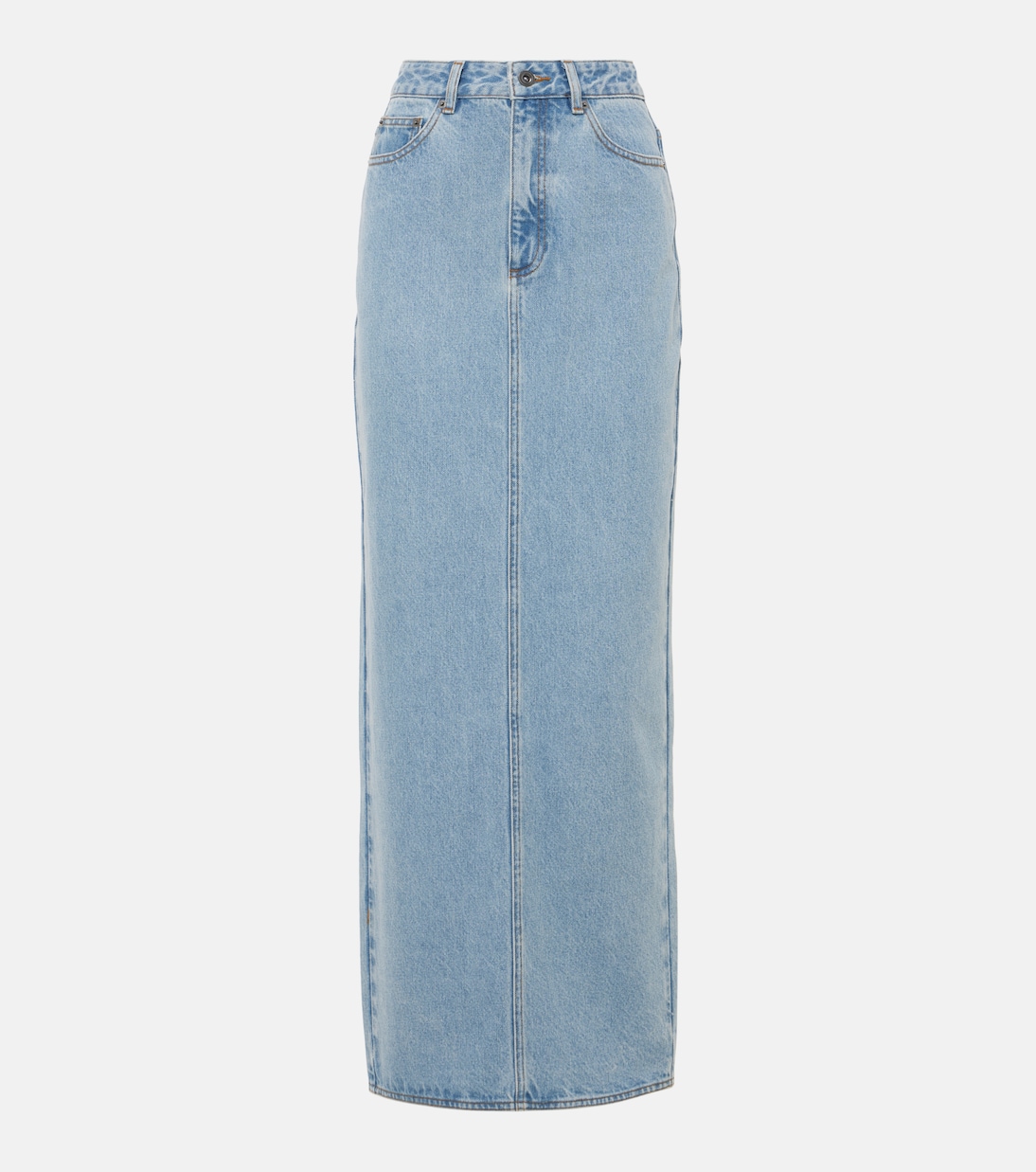 Jeansrock in Blau - Self Portrait | Mytheresa