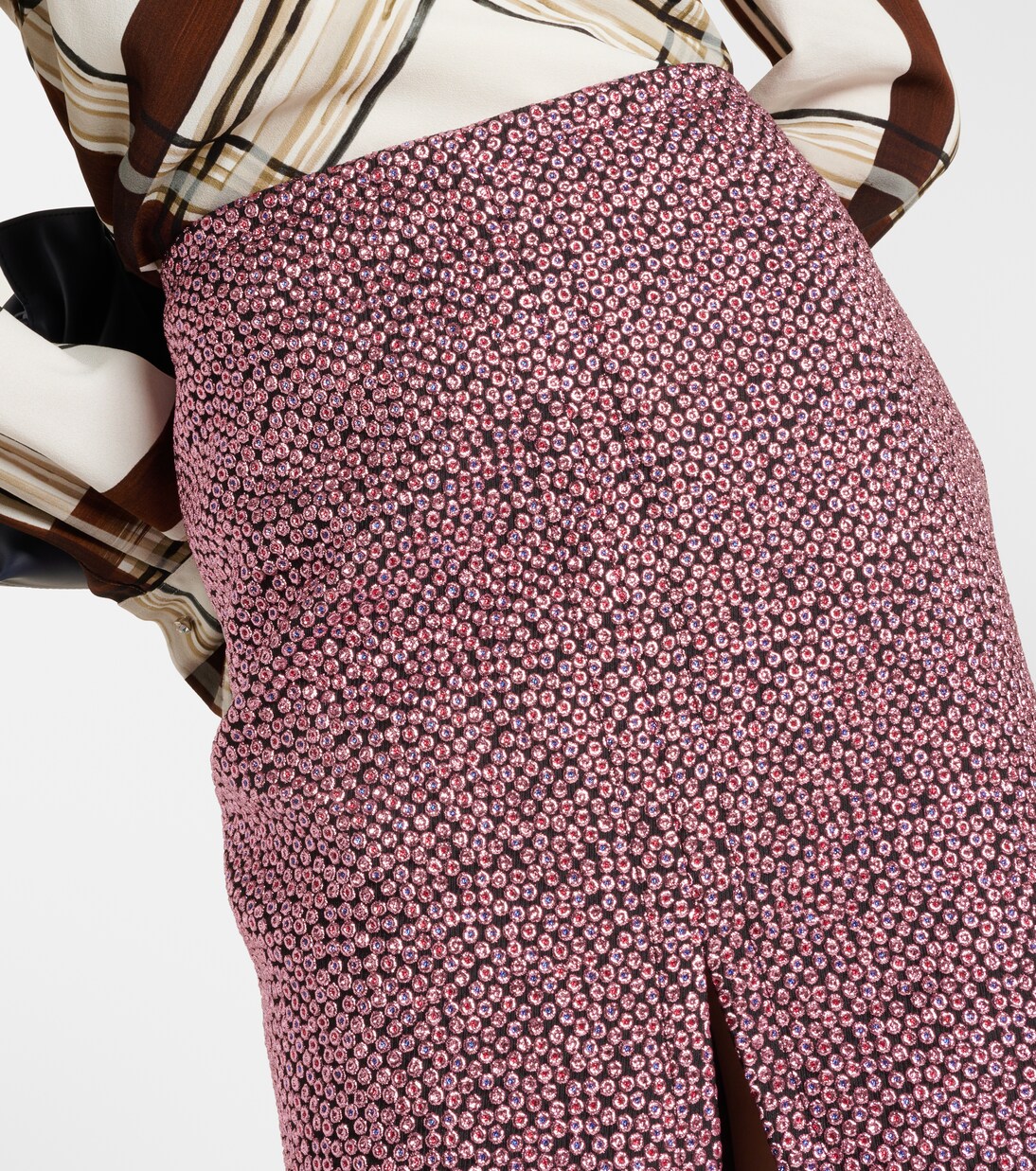 Midirock Shelda in Pink - Dries Van Noten | Mytheresa