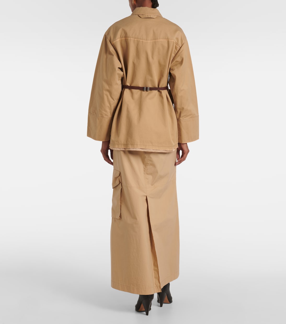 Jacke Perfect Match aus Baumwolle in Beige - Dorothee Schumacher 