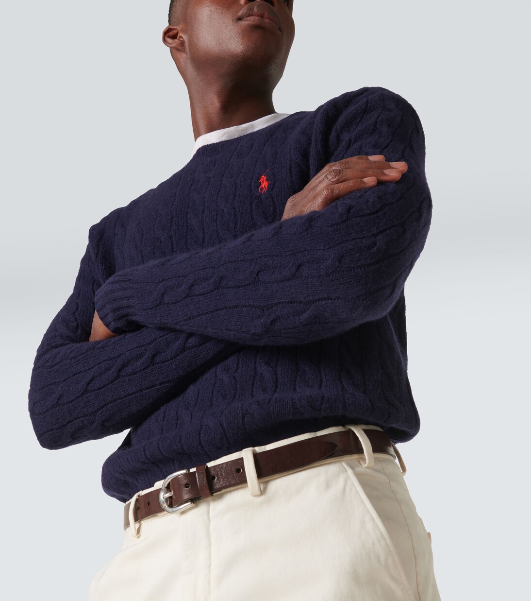 Polo Ralph Lauren Men's Wool Sweater Blue