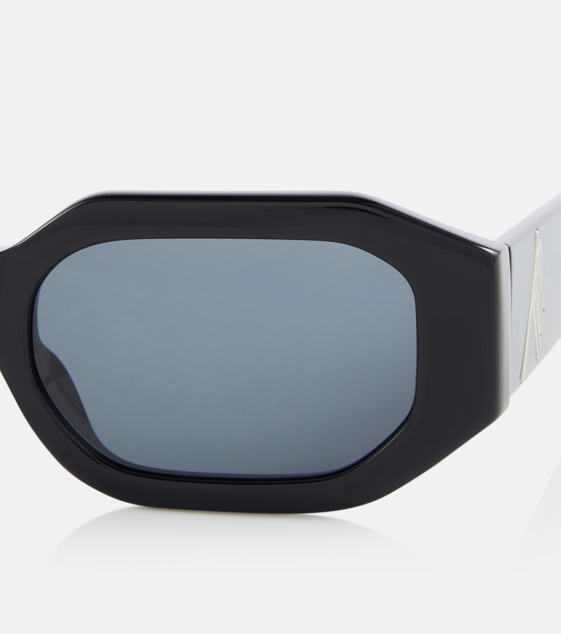 X Linda Farrow Sonnenbrille Blake in Schwarz - The Attico | Mytheresa 