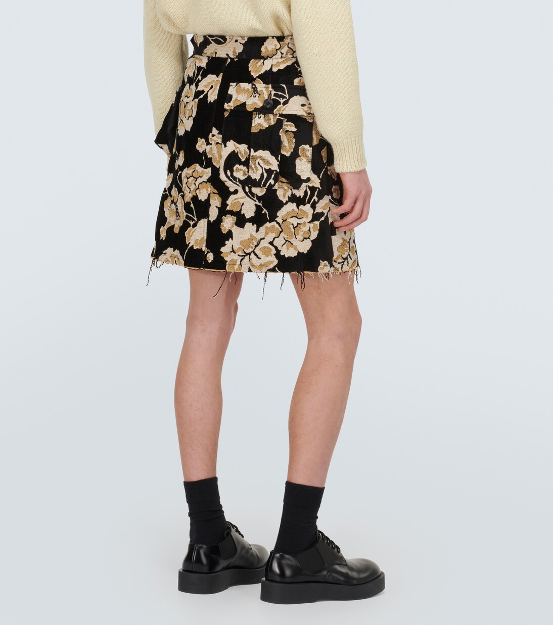 Floral jacquard skirt | Undercover