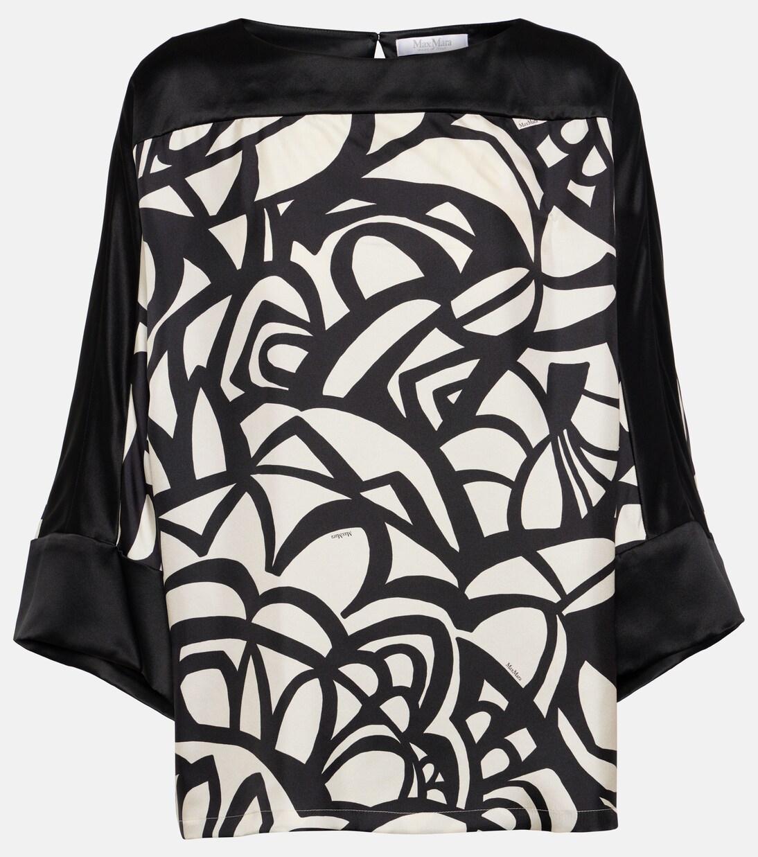 Max Mara Women's Mxegattini Silk Top Beige