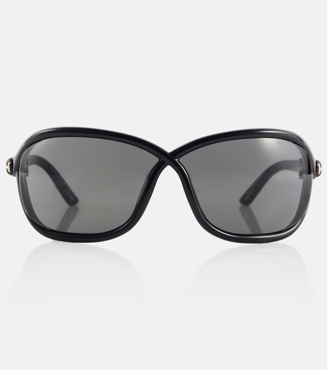 Ovale Sonnenbrille Fernanda in Schwarz - Tom Ford | Mytheresa