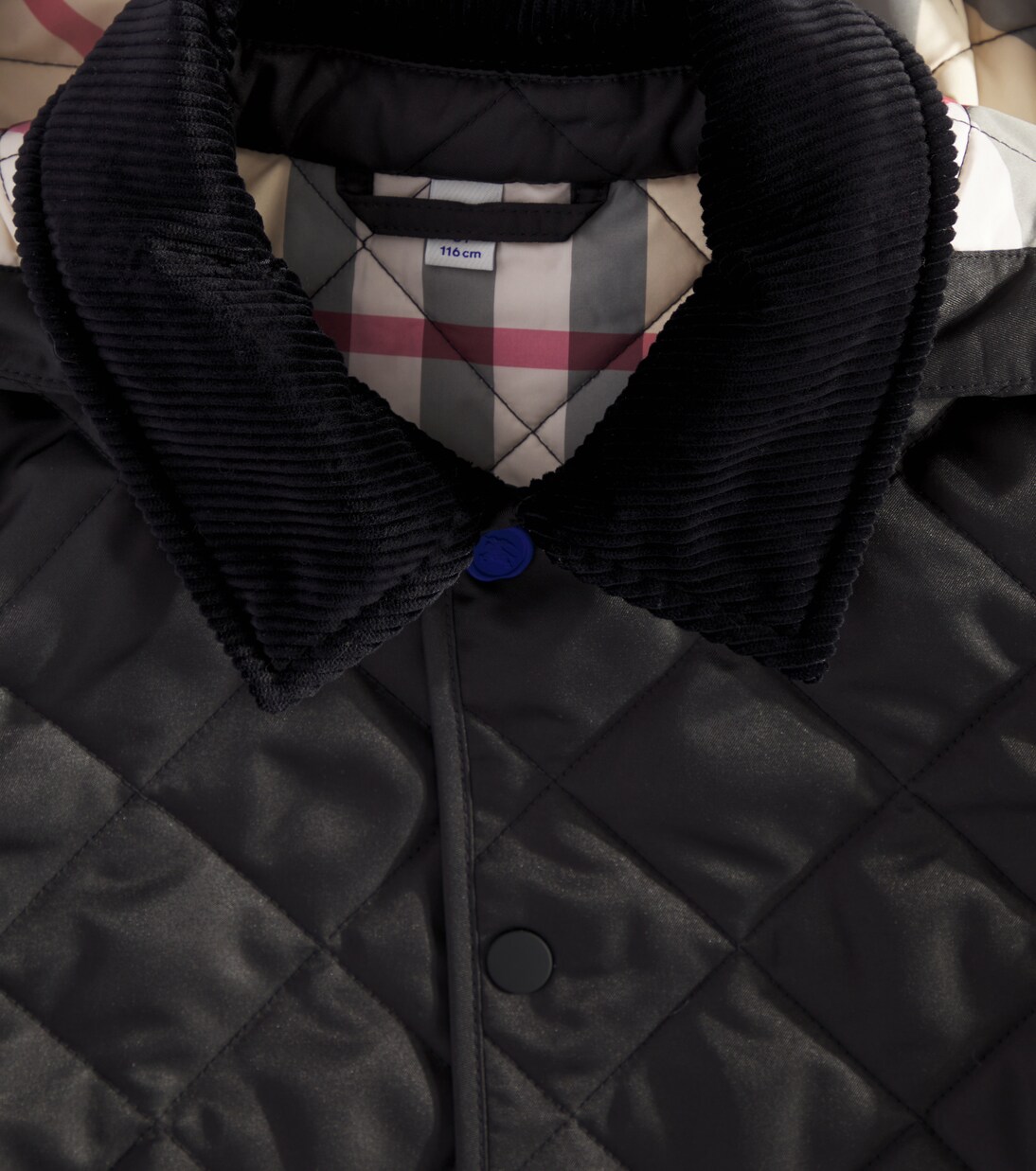 Steppmantel in Schwarz - Burberry Kids | Mytheresa 