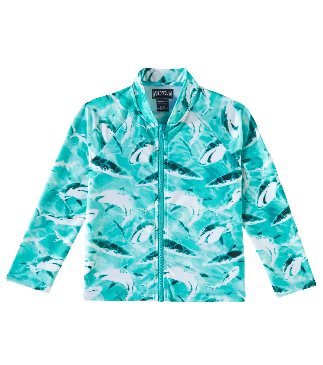 VILEBREQUIN Kids Zipper Rashguard New Leopard main image 1