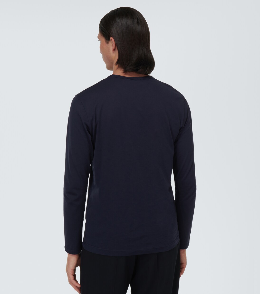 Longsleeve aus Baumwolle in Blau - Sunspel | Mytheresa
