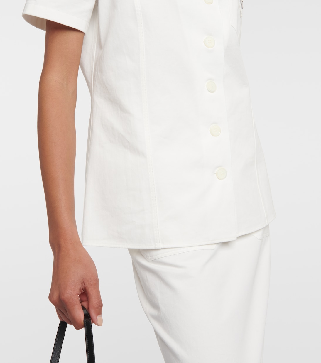 Hemd aus Baumwolle in Weiß - Prada | Mytheresa 