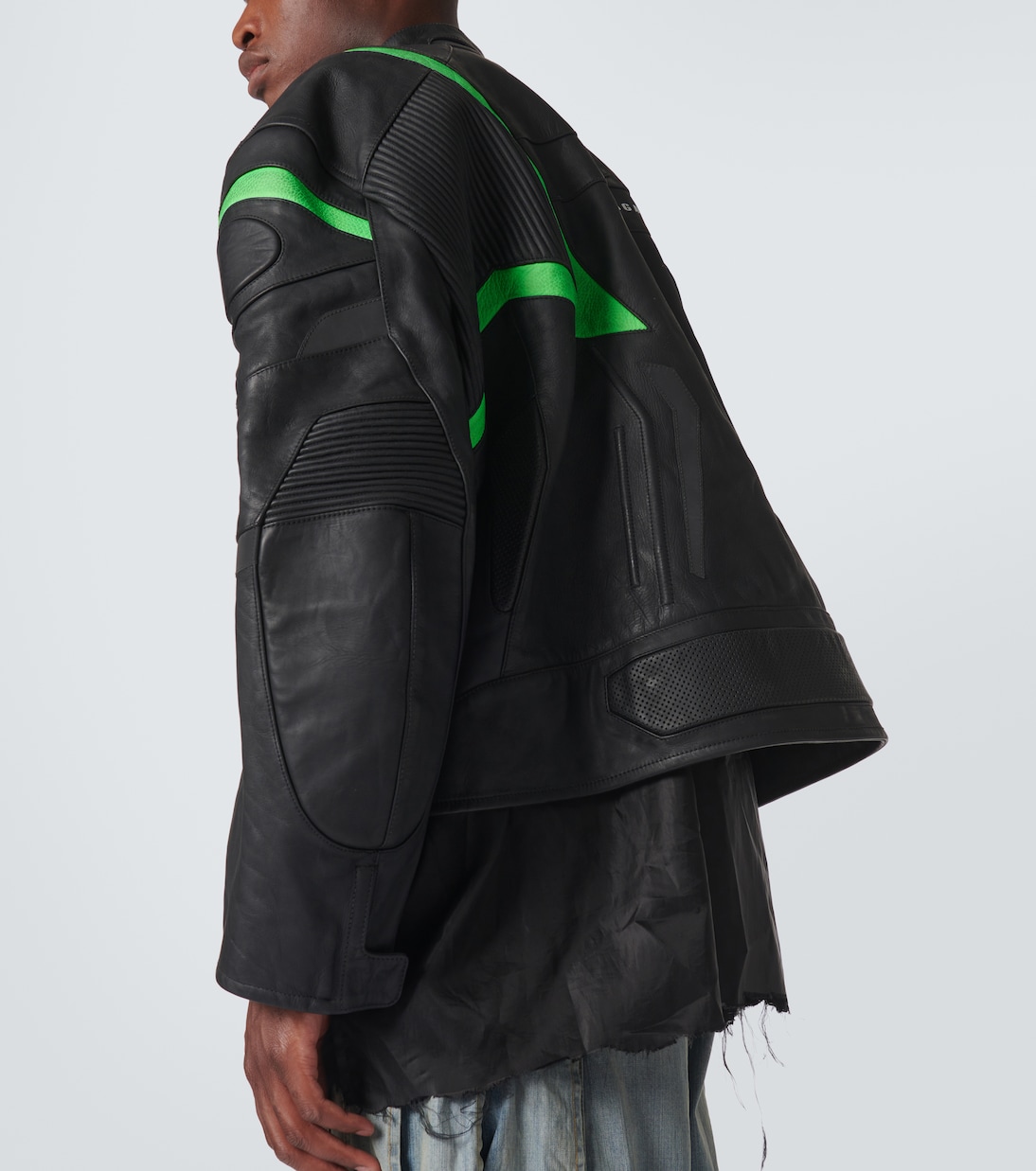 Lederjacke in Schwarz - Balenciaga | Mytheresa