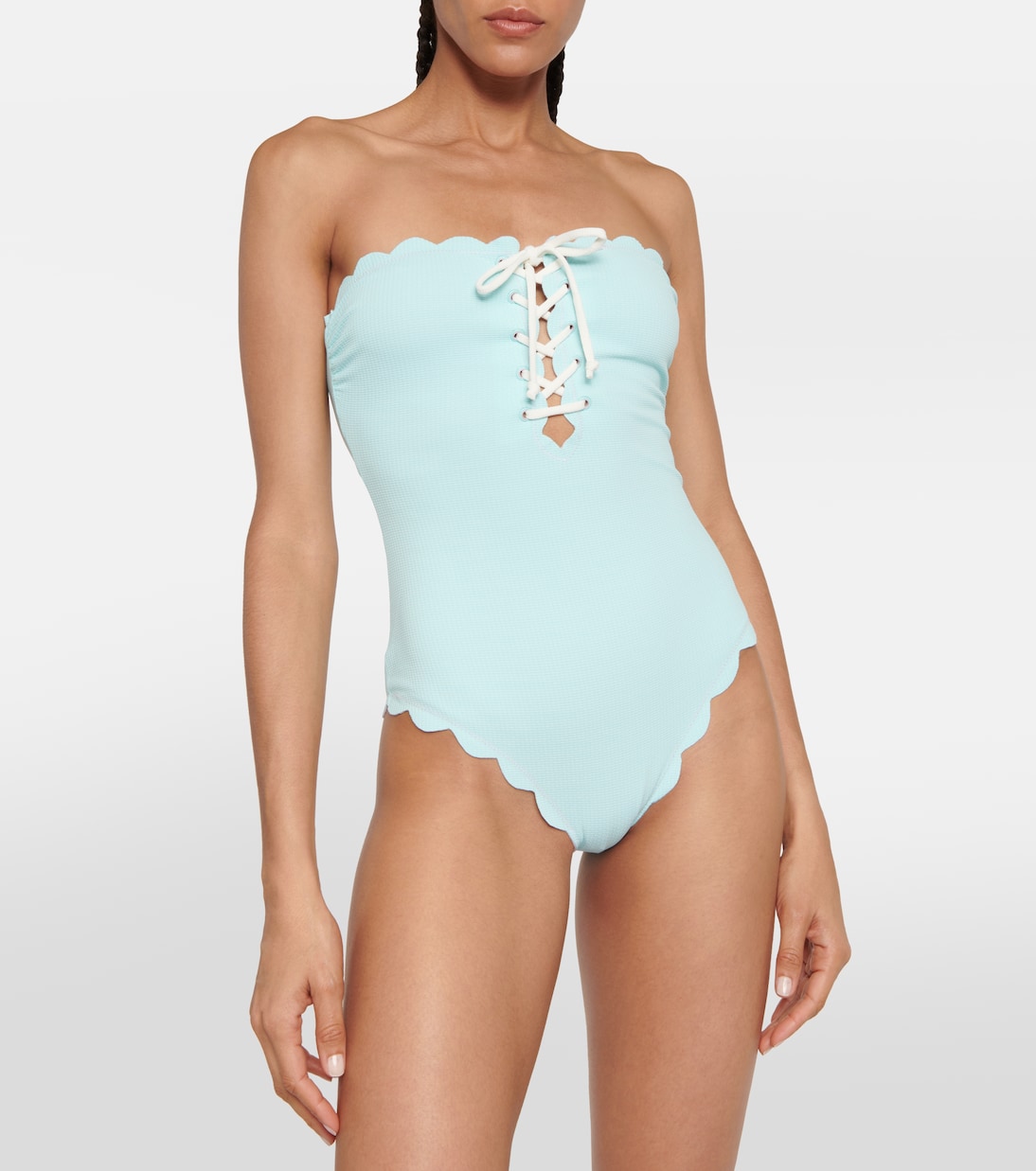 Chesapeake off-shoulder swimsuit | Marysia