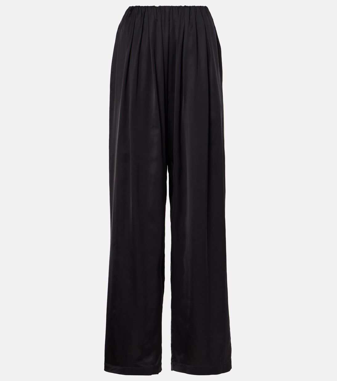 Maison Margiela: Black Wide-Leg Trousers | SSENSE｜その他