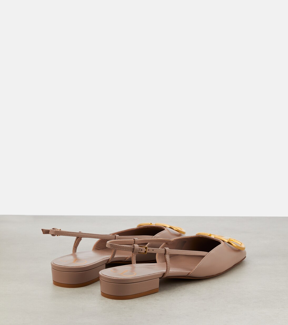 Ballerines VLOGO en cuir | Valentino Garavani