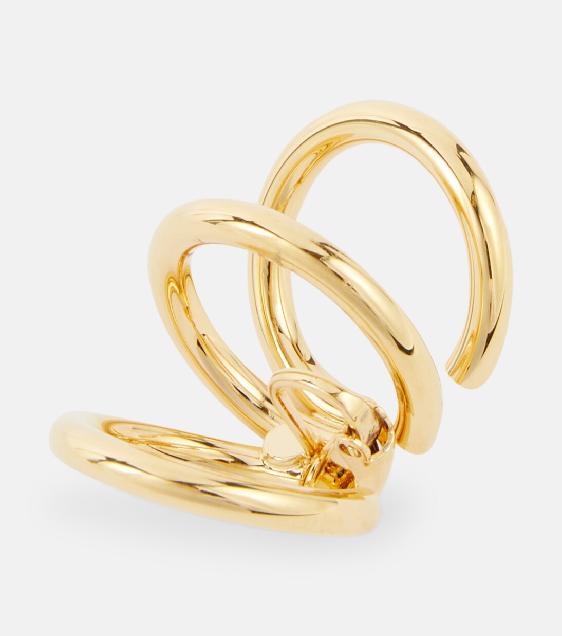 Hooped ear cuff in gold - Alaia | Mytheresa 