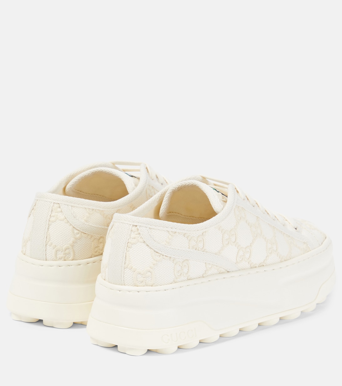 Plateau-Sneakers Gucci Tennis 1977 in Weiß - Gucci | Mytheresa