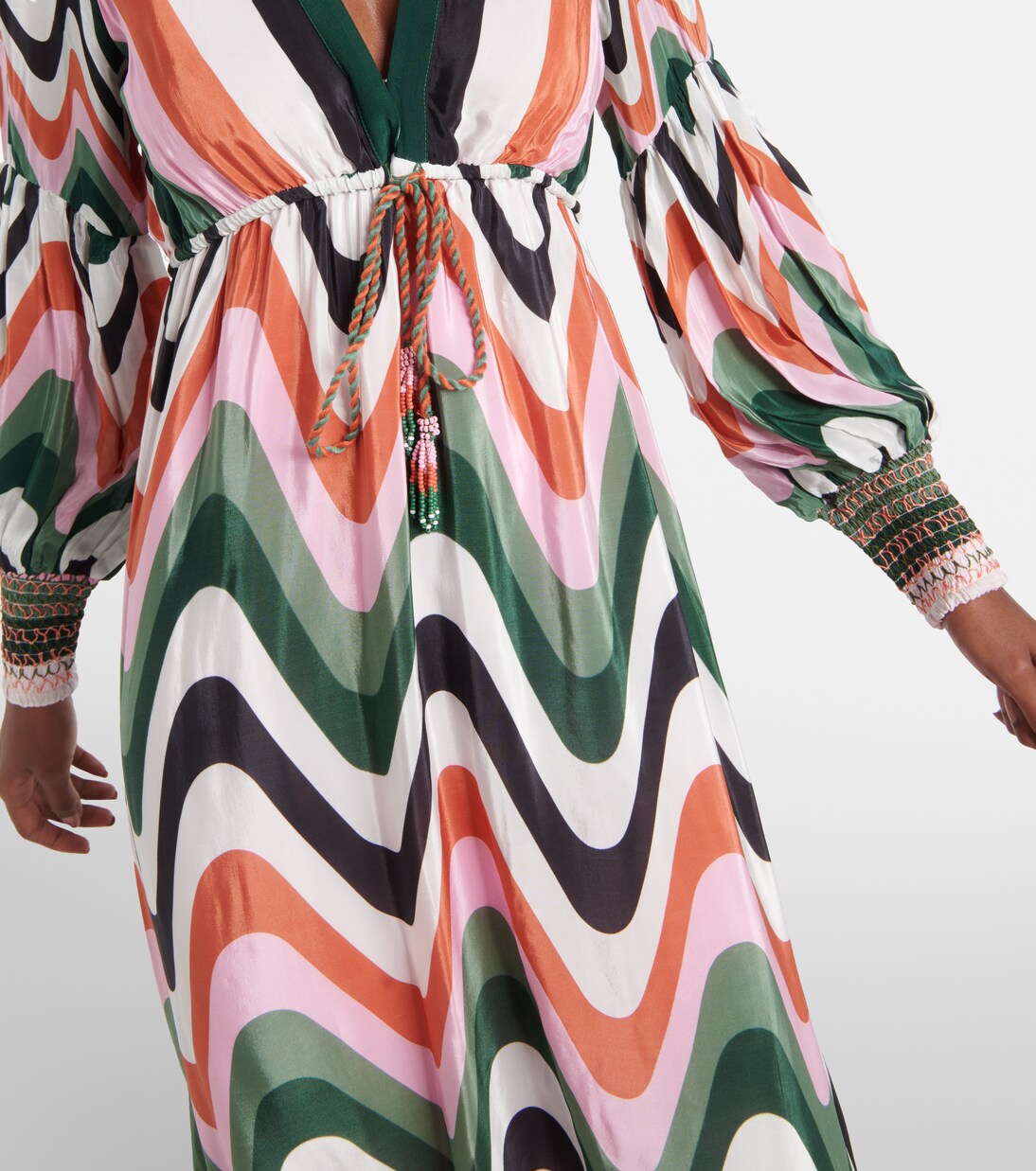 Farm Rio
 Animal Collage Maxi Dress