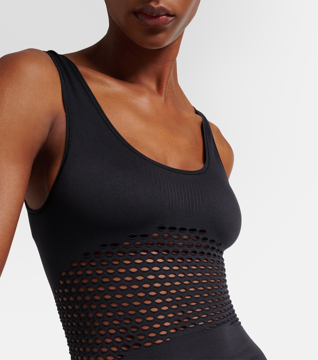 Body TrueStrength in Schwarz - Adidas By Stella Mc Cartney | Mytheresa