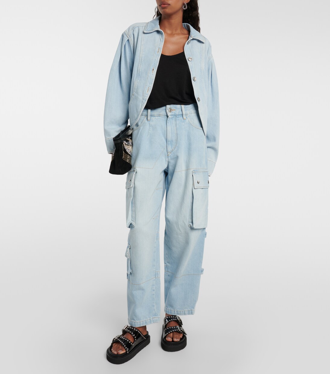 Sandalen Lennyo aus Lackleder in Schwarz - Isabel Marant | Mytheresa 