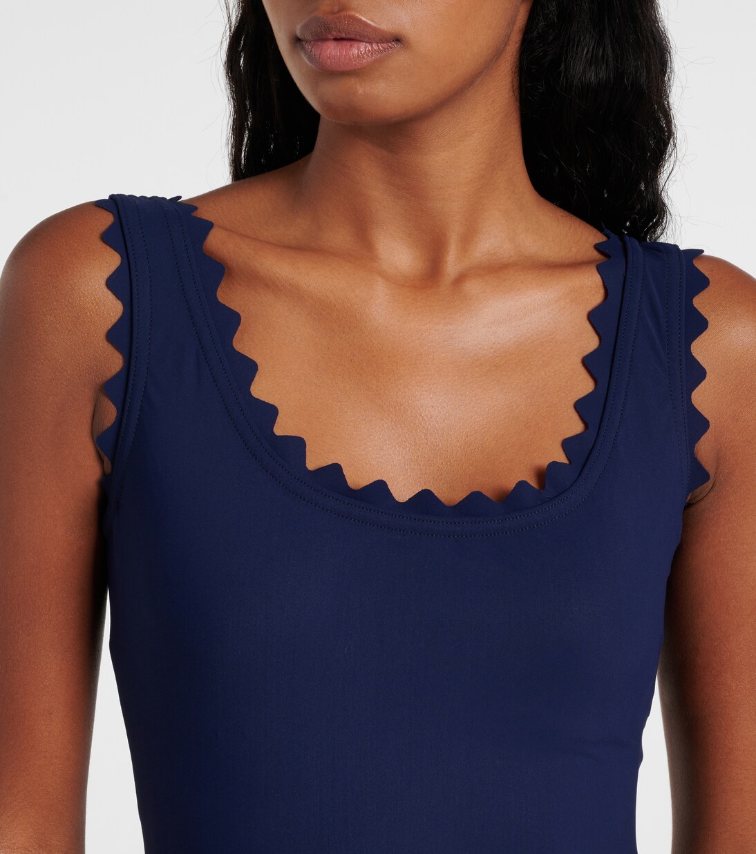 Ines swimsuit in blue Karla Colletto Mytheresa