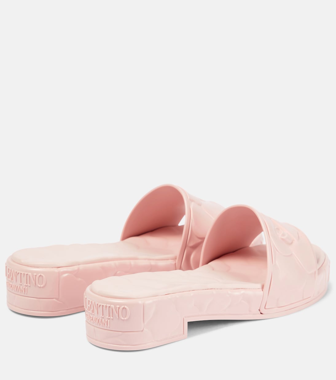 Atelier floral rubber slides | Valentino Garavani