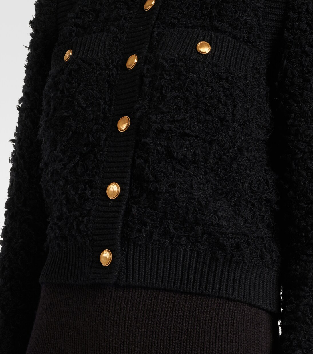 Cropped Tweed Jacket with Tweed Short Dress