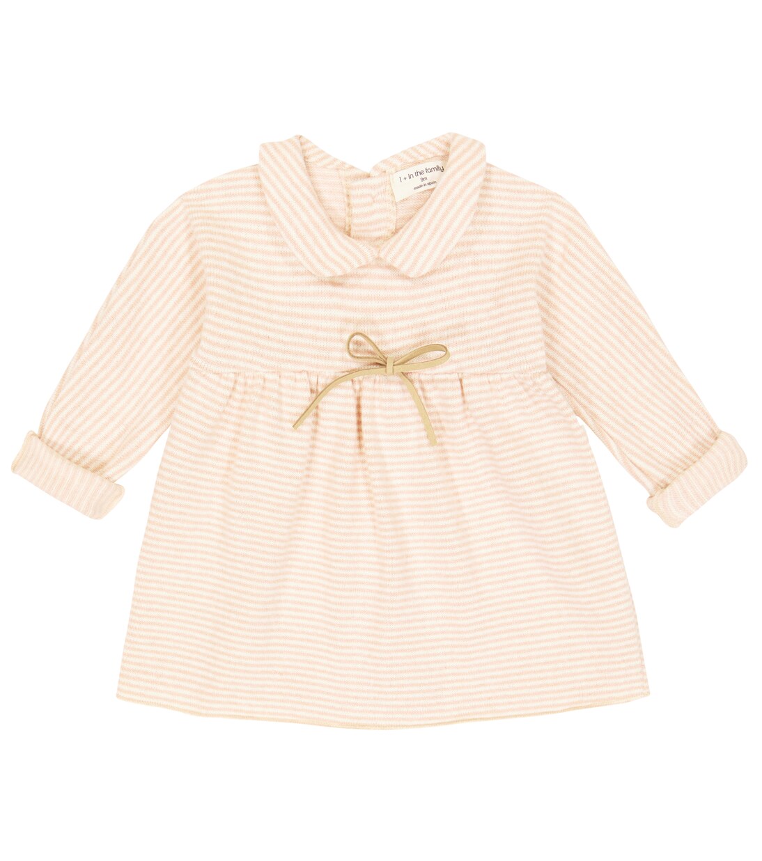 Baby Bella knitted cotton-blend dress | 1 + in the Family