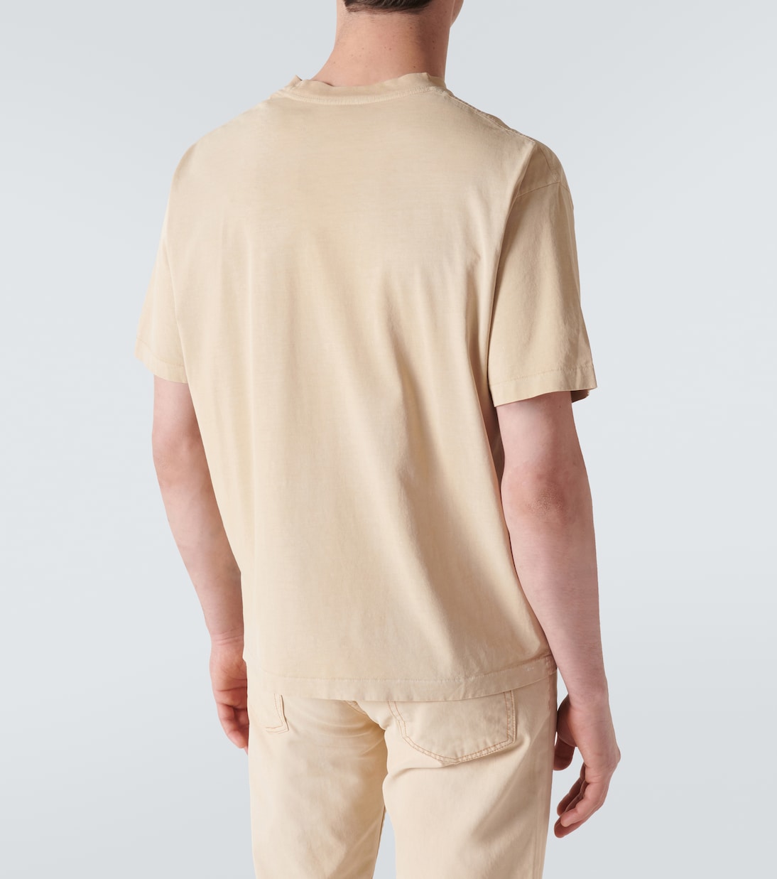 T-Shirt aus Baumwoll-Jersey in Beige - Not So Normal | Mytheresa