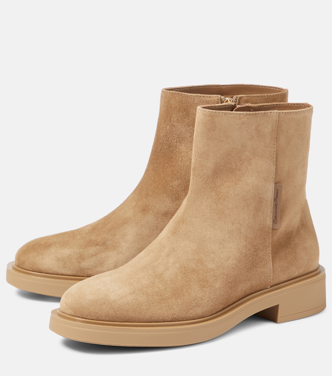 gianvito rossi boots beige
