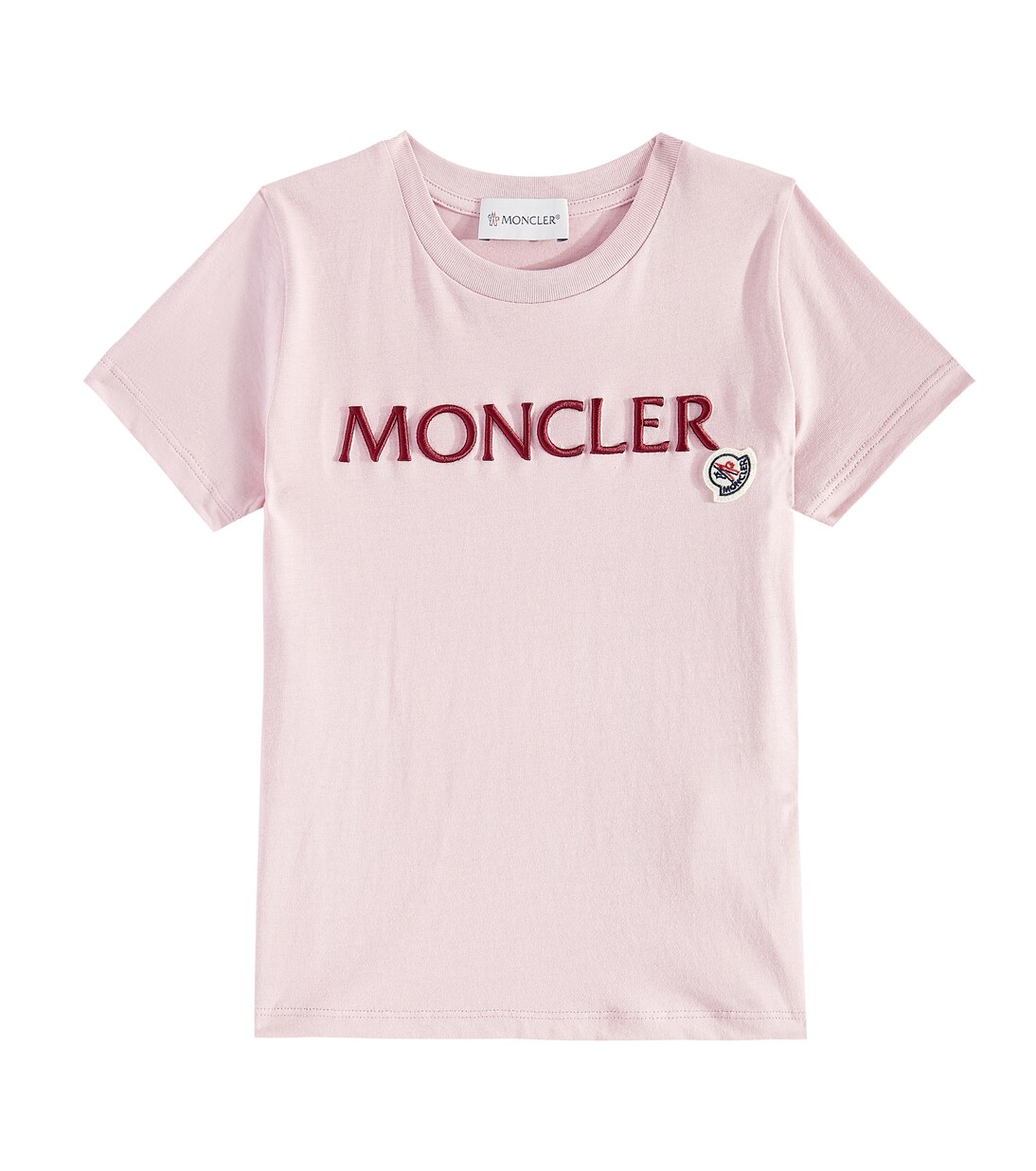 Moncler Baby Girls T Shirt In Light Pink 3 main image 1