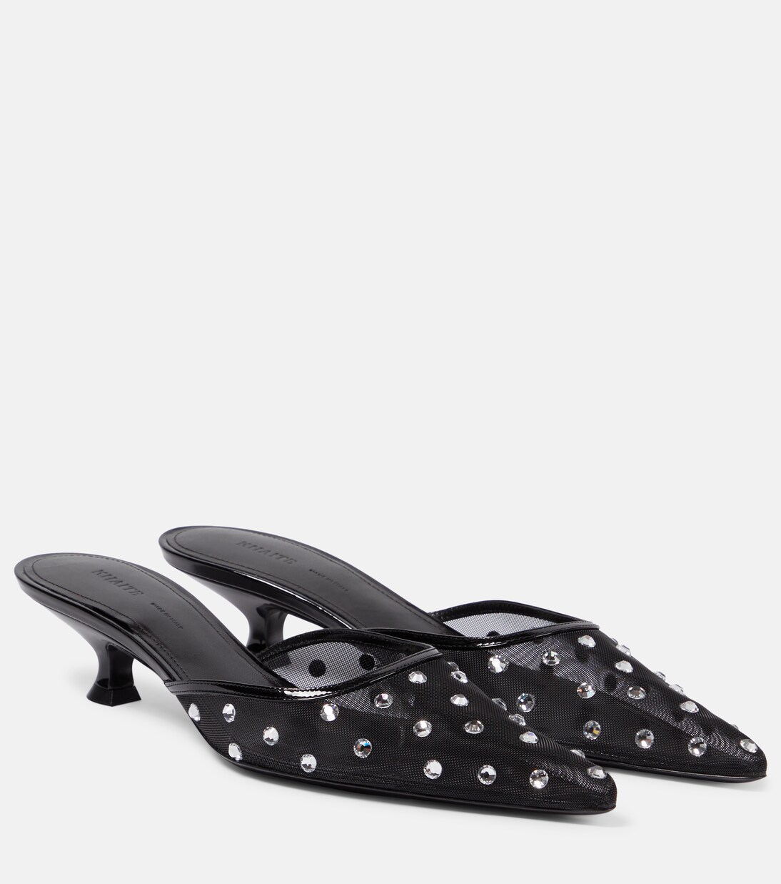 Minna embellished mules | Khaite