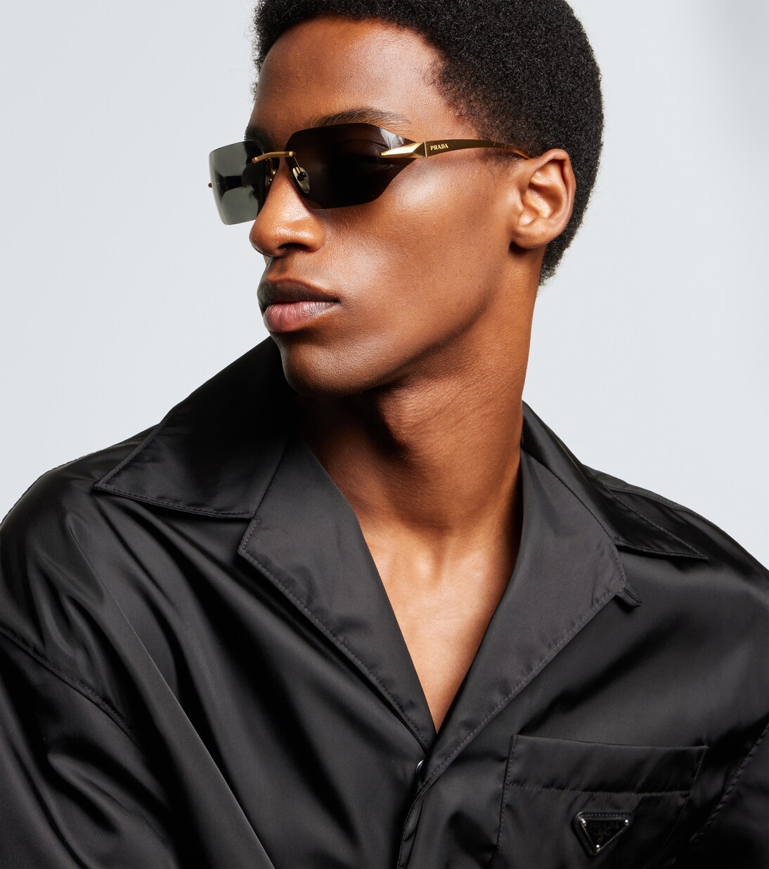 Sonnenbrille in Gold - Prada | Mytheresa 