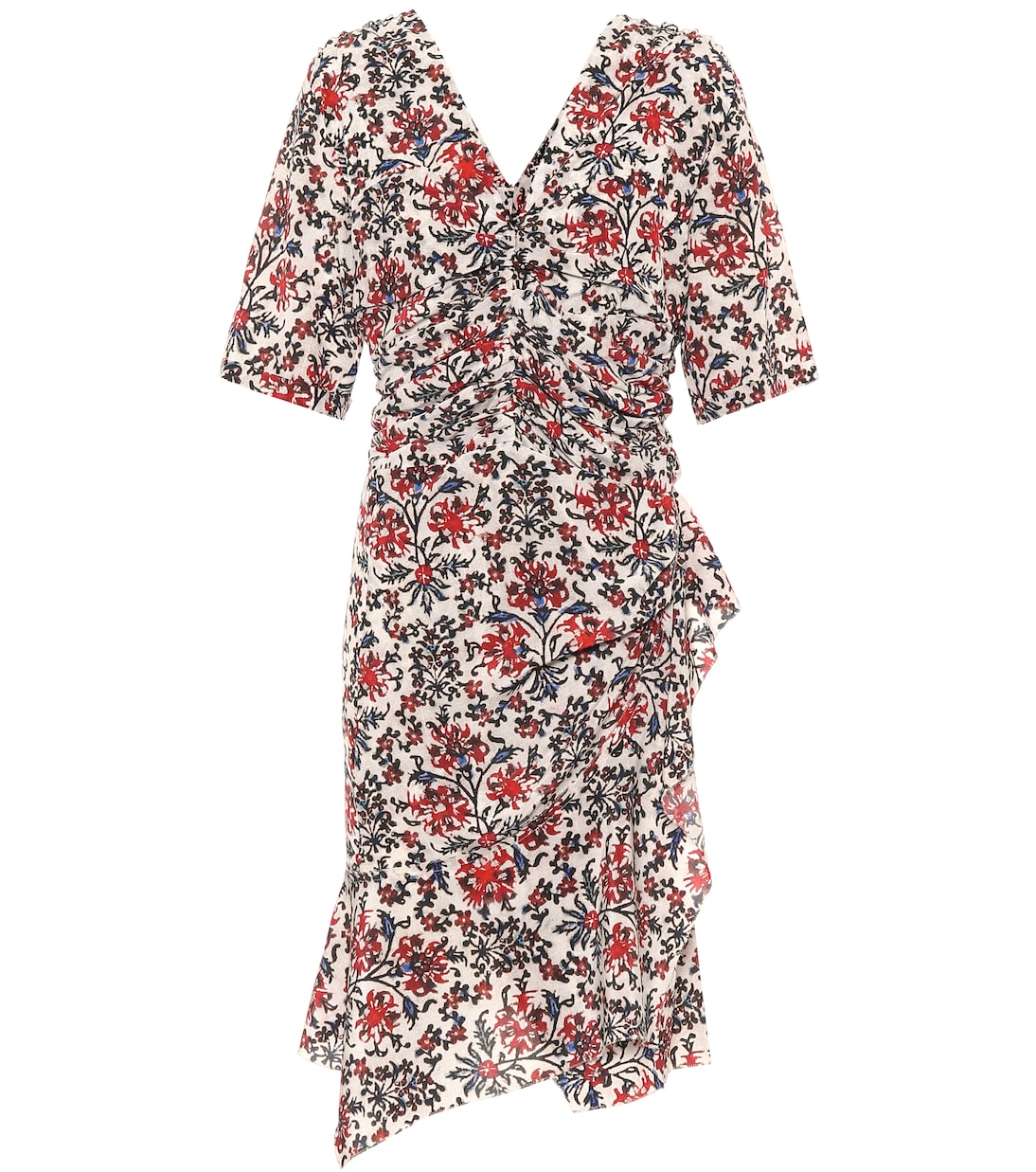 Arodie floral stretch-silk minidress | Isabel Marant