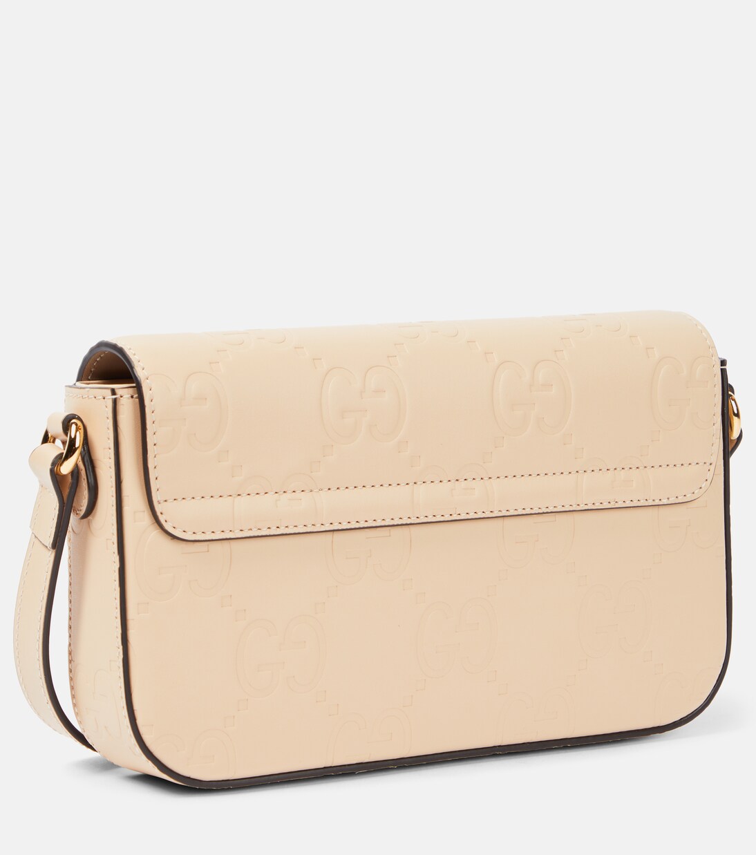 Schultertasche GG Super Mini aus Leder in Pink - Gucci | Mytheresa