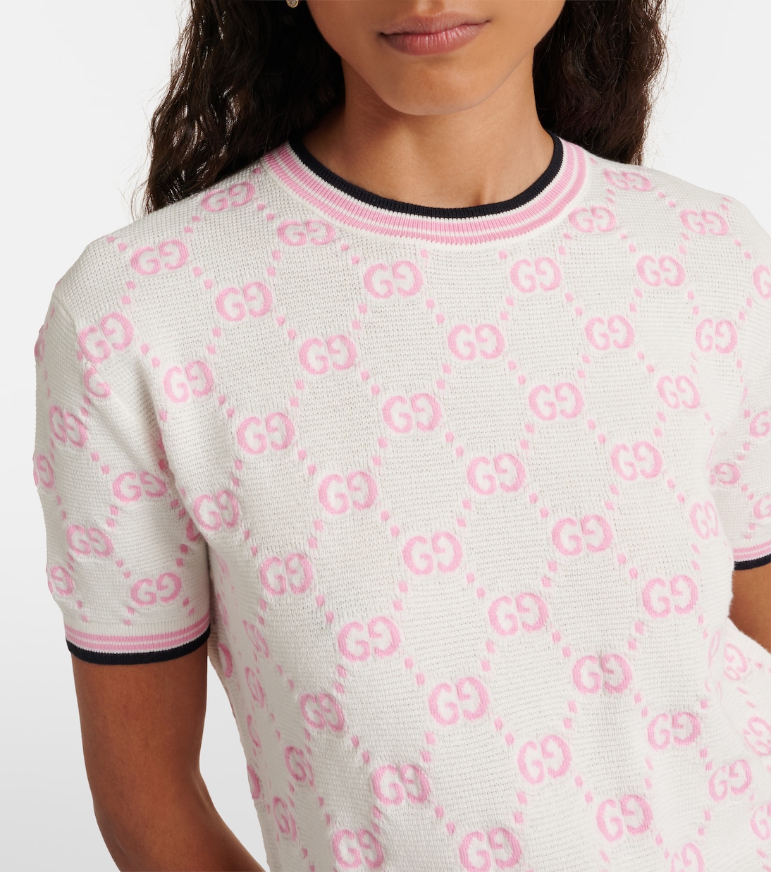 Pullover GG aus Baumwolle in Multicolor - Gucci | Mytheresa