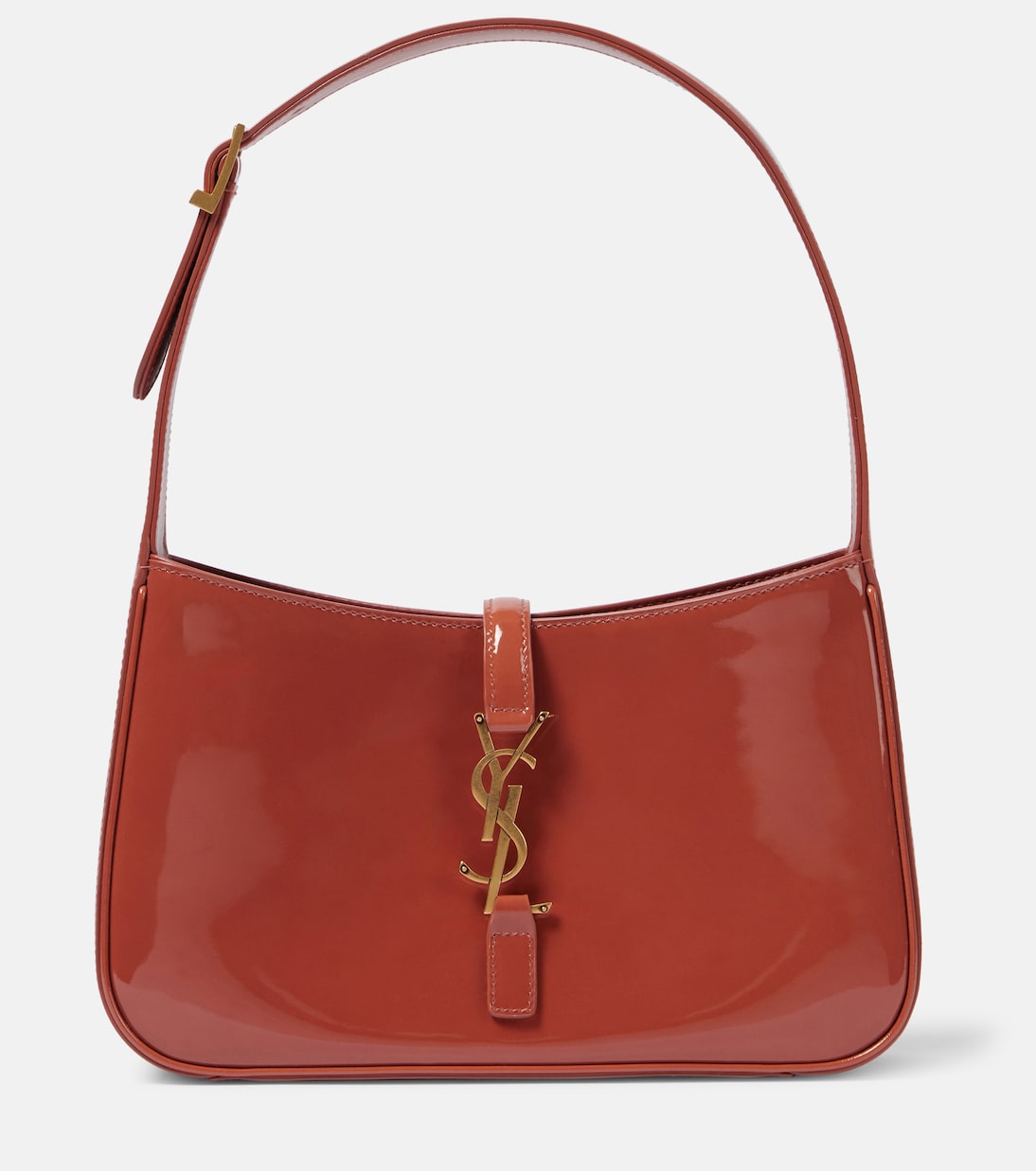 LE 5 À 7 PHONE BAG 18 IN WHITE CALFSKIN