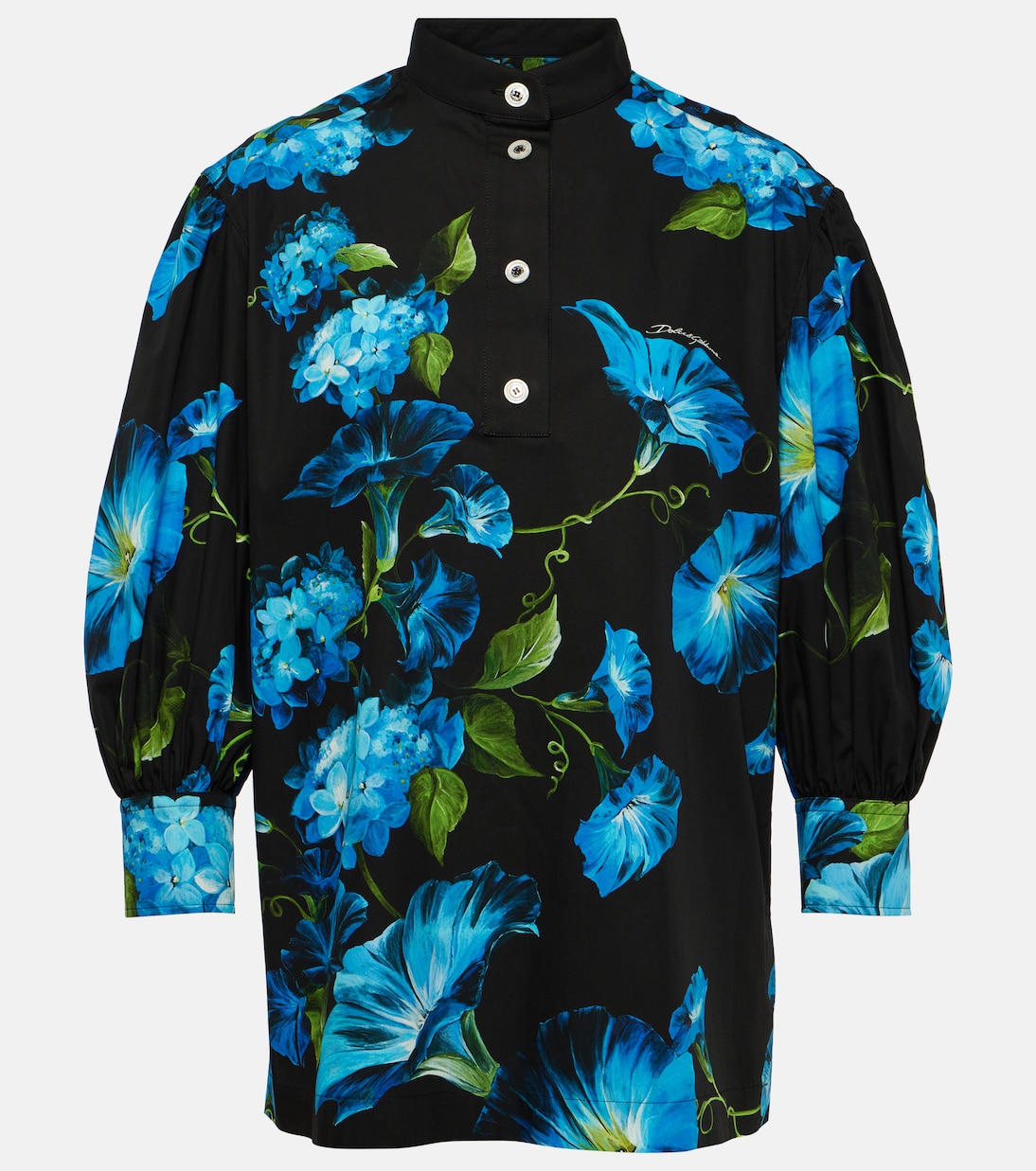 Cotton shirt in black - Dolce Gabbana | Mytheresa