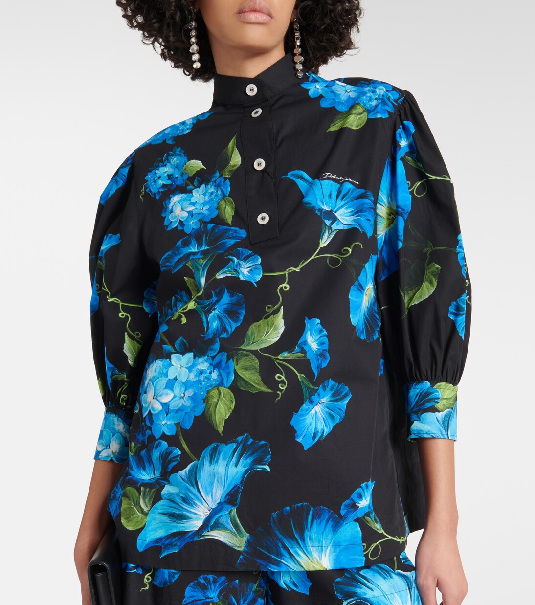 Cotton shirt in black - Dolce Gabbana | Mytheresa