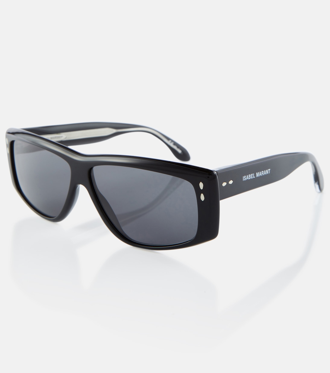 Rectangular sunglasses in black Isabel Marant Mytheresa